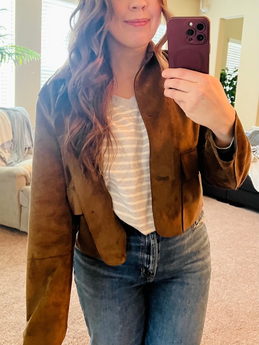 Zara Faux Leather Jacket NWT